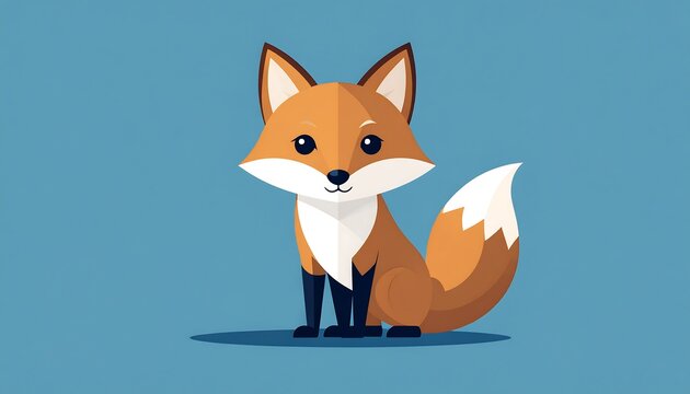 Cute cartoon fox (1)