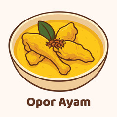 Opor Ayam Indonesian Food