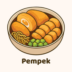 Pempek Indonesian Food