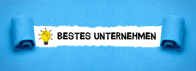 bestes Unternehmen	
