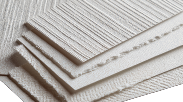 Stack of old books isolated on white background