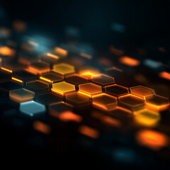 Obraz premium abstract background of a computer keyboard
