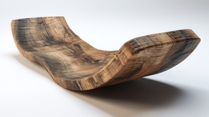 Abstract wood design piece