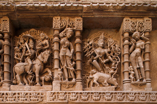 Rani Ki Vav Queens Stepwell Patan Gujarat India Indian UNESCO World Heritage Site