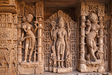 Rani Ki Vav Queens Stepwell Patan Gujarat India Indian UNESCO World Heritage Site