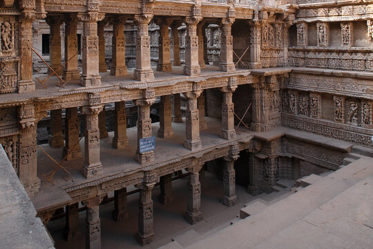 Rani Ki Vav Queens Stepwell Patan Gujarat India Indian UNESCO World Heritage Site