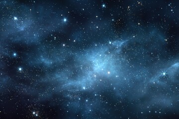 Vast expanse of space revealing a stunning view of stars and galaxies illuminating the dark cosmic backdrop