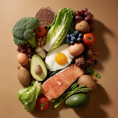 fresh vegetables and fruits