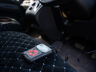 Obraz premium Diagnostic scanner by obd2 protocol. 
