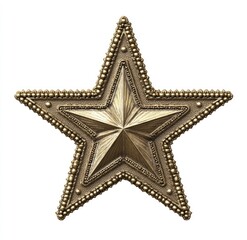 Obraz premium Ornate gold star design