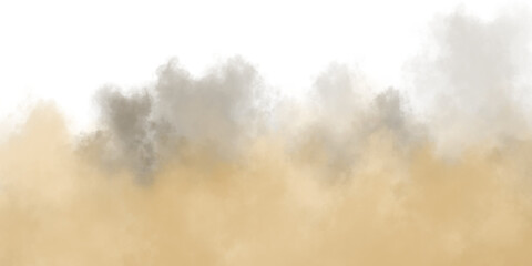 Abstract light streaks and smoke effect isolated on transparent background