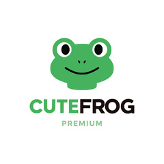 Frog logo design vector illustration