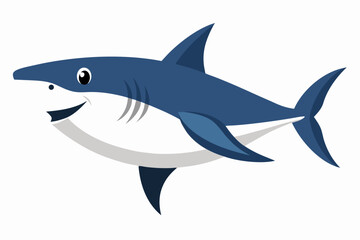 Fototapeta premium shark vector illustration