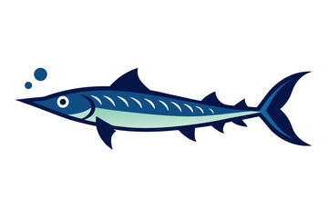 fish on a white background