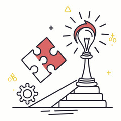 creative light bulb idea