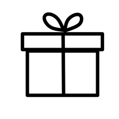 gift box with ribbon