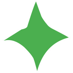 Obraz premium green leaf vector illustration