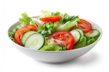Fresh salad in white bowl (5)