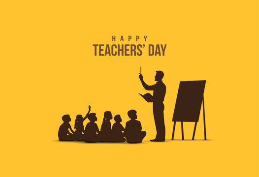 International teachers day concept vector illustration design.