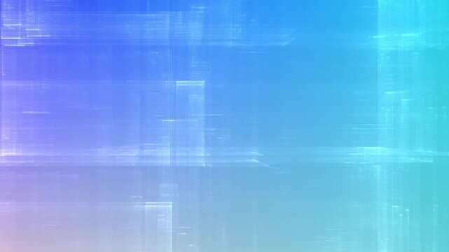 Transparente Datenbl&ouml;cke im Netzwerk &ndash; dynamische Struktur f&uuml;r Wissenschaft, IT, Forschung & digitale Kommunikation in Bewegung, Technologie, Daten, Wissenschaft, blau, t&uuml;rkis