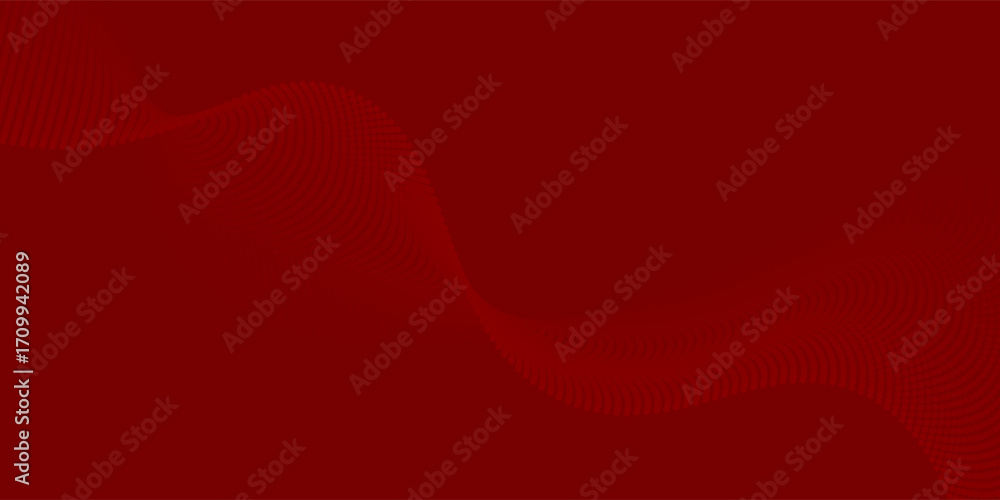Aufkleber monochrome gradient halftone dots background. vector illustration. abstract small grunge dots on red