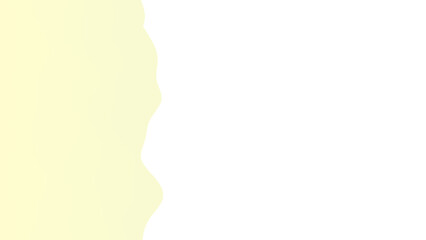 Soft pale yellow gradient seamlessly blending into clean white with a gentle wavy divide, ideal for minimalist backgrounds, web design, or contemporary presentations.