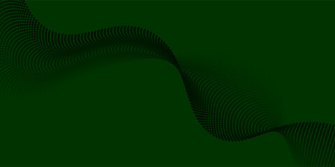 Monochrome gradient halftone dots background. Vector illustration. Abstract small grunge dots on green background