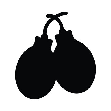 black castanets silhouette musical instrument clip art preview