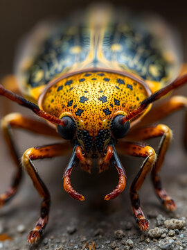 cockchafer, maybug, dumbledore, beetle extreme macro, head