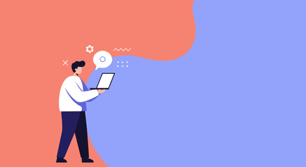 Scientist performing genetic research, examining a DNA helix with a test tube. Illustrates biotechnology, scientific discovery, and medical innovation.