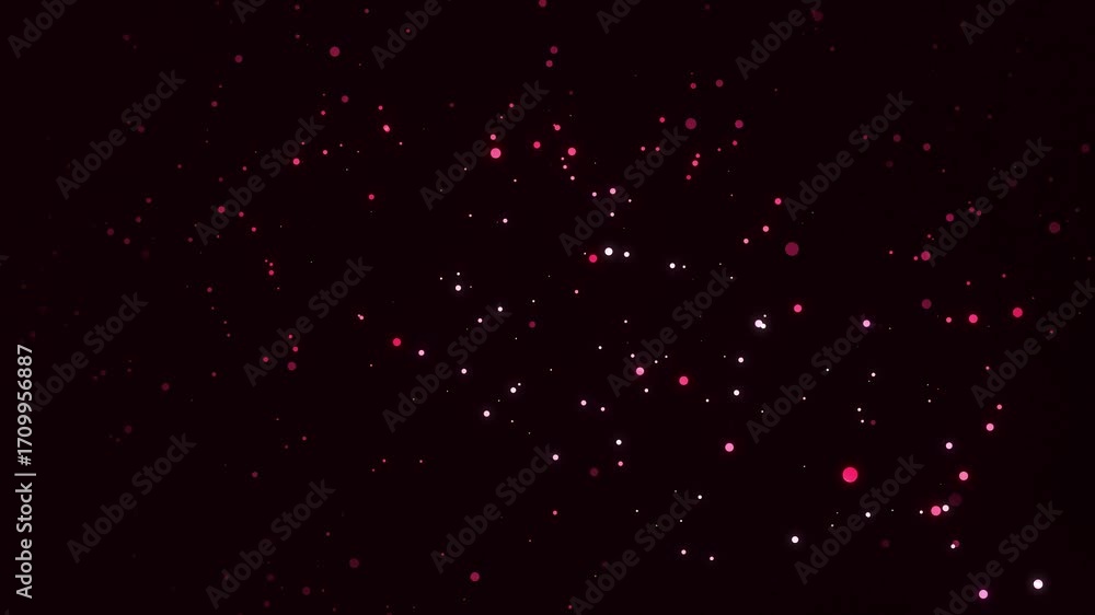Aufkleber sparkling glitter particles floating upward creating a vibrant party background