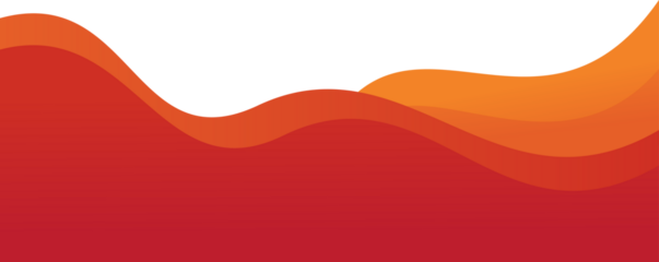Abstract Red and Orange Wave Background Design