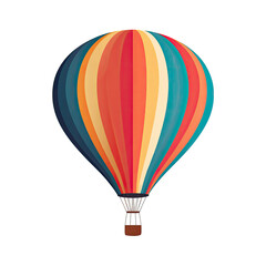 Fototapeta premium Colorful hot air balloon (3)