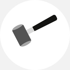 hammer isolated on white
