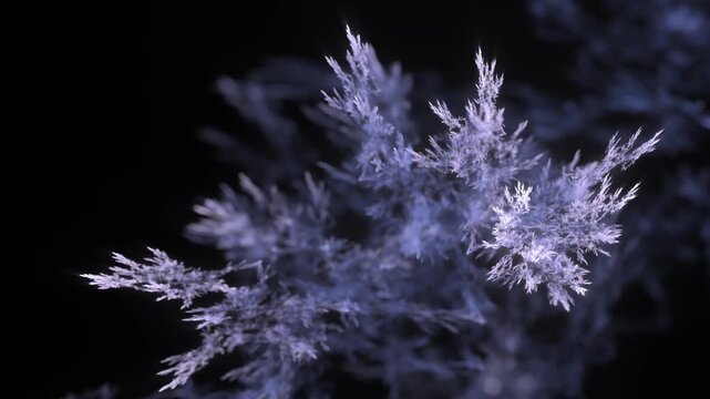 detailreiche filigrane organische Struktur &ndash; faszinierendes Gew&auml;chs, Alge, Gewebe, Forschung, Natur, Biologie,  Wissenschaft, Forschung, violett