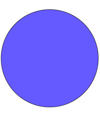 blank blue button