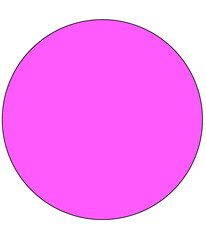 pink round button
