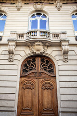 Facade of a classic French building