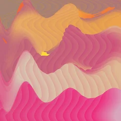 Fototapeten Pink colorful shape wallpaper, colorful pipe-shaped wallpaper  © aindra