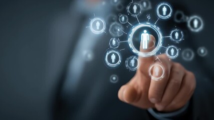 Human Resource Management Technology, Digital Workforce, Business Strategy. - Powered by Adobe