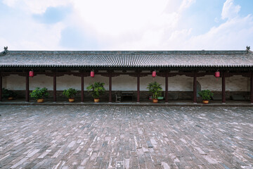 ancient chinese courtyard