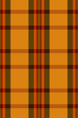Warm autumnal plaid pattern in rich orange, brown, and red hues.  Perfect for fallthemed designs, textile prints, backgrounds, and website designs.