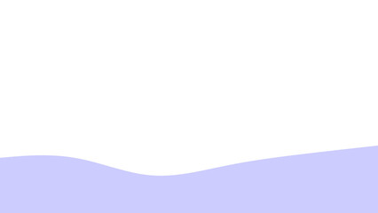 Minimalist abstract design featuring a serene lavender wave on a clean white background, ideal for modern branding, presentations, or peaceful digital layouts.