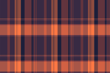 Warm, cozy plaid pattern in deep purples and vibrant oranges.  Ideal for backgrounds, textiles, or adding a rustic, autumnal touch to designs. Versatile and stylish.