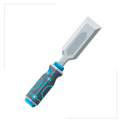 car key isolated on white