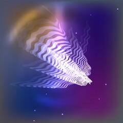 Dynamic 3D Abstract Composition-14