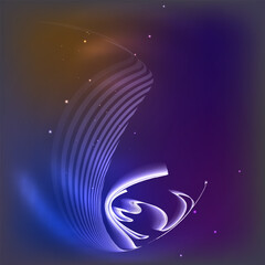 Dynamic 3D Abstract Composition-14