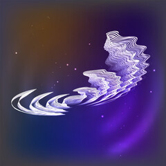 Dynamic 3D Abstract Composition-01
