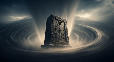 Mystical Monolith - A Portal to Another Dimension.