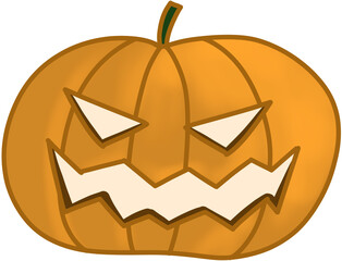 할로윈 호박 캐릭터 세트, 귀여운 잭오랜턴과 유령 장식, 가을 축제와 파티 분위기를 담은 그래픽 디자인, 사탕과 코스튬으로 꾸민 공포 분위기 할로윈 일러스트